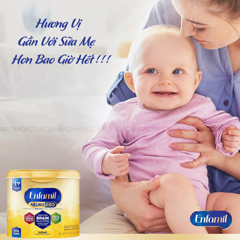 Sữa Bột Mỹ Enfamil Neuro Pro Non-GMO Infant Formula 587g