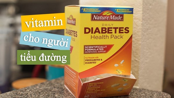 Gói Uống Vitamin Dành Cho Người Bệnh Tiểu Đường