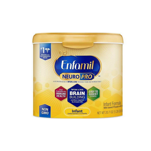 Sữa bột Enfamil Neuro Pro Infant Formula 587g dành cho trẻ sơ sinh