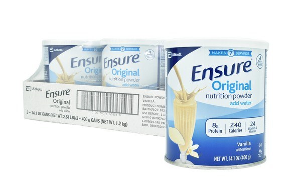 Thông Tin Về Dòng Sữa Bột Ensure Original Nutrition Nhập Khẩu Mỹ