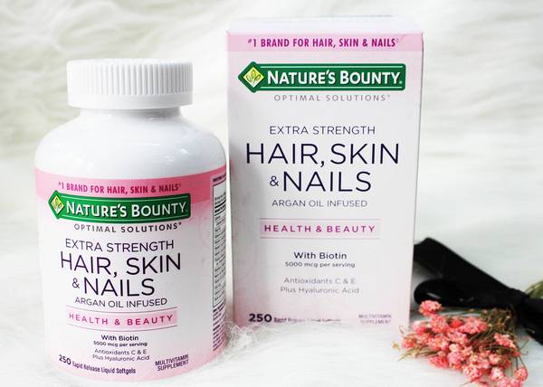 Vien Uống Nature S Bounty Hair Skin Nails 250v Mỹ 9 2021 Bach Hoa Cc