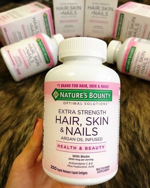 Vien Uống Nature S Bounty Hair Skin Nails 250v Mỹ 9 2021 Bach Hoa Cc