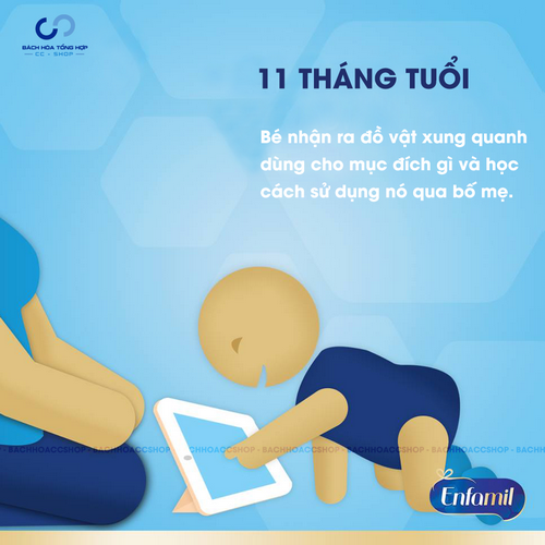 Sự phát triển đầu đời của bé qua từng tháng tuổi 11