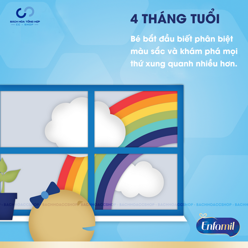 Sự phát triển đầu đời của bé qua từng tháng tuổi 4