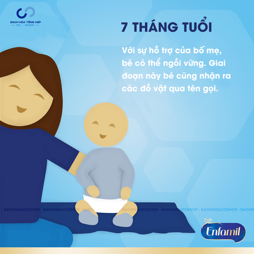 Sự phát triển đầu đời của bé qua từng tháng tuổi