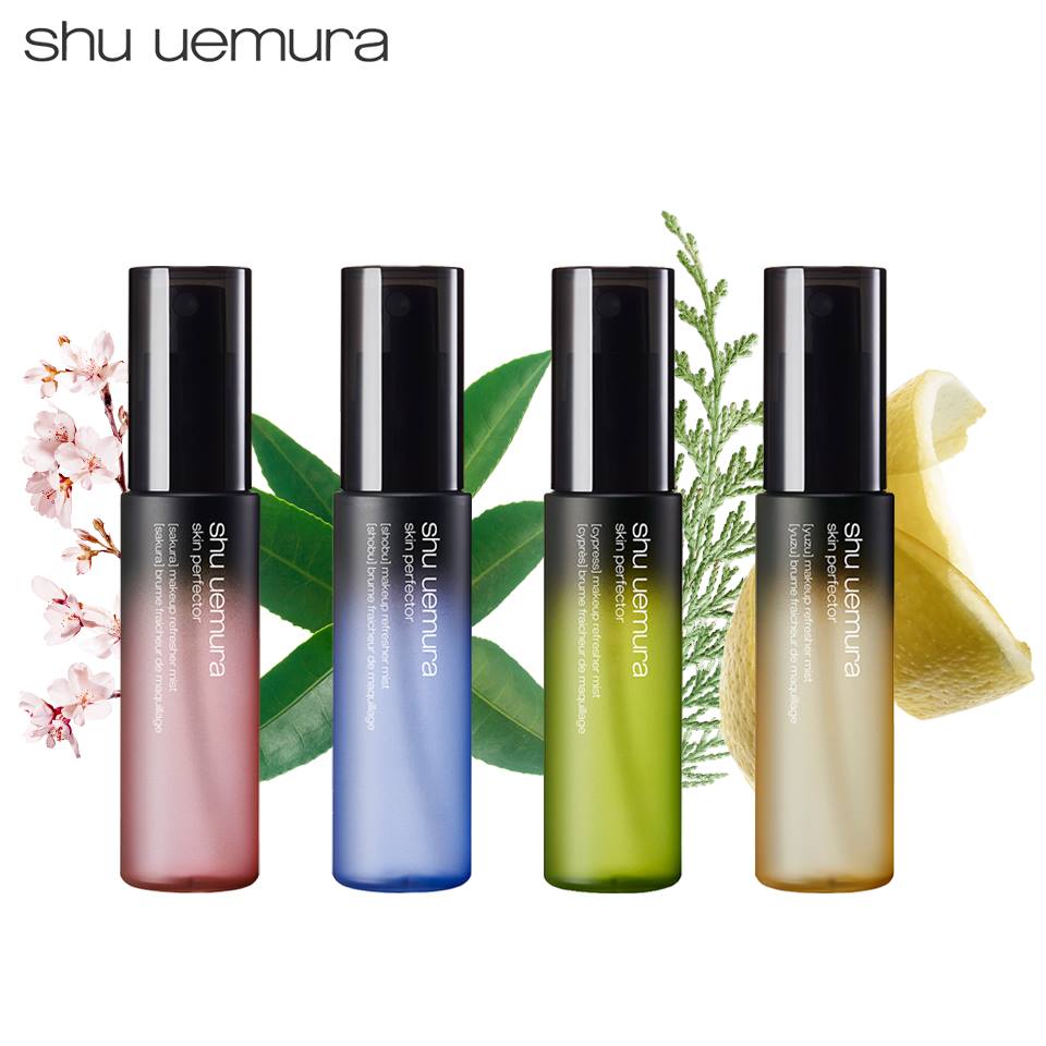 Image result for Xá»t KhoÃ¡ng Shu Uemura Skin Perfector Makeup Refresher Mist