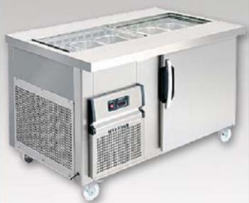 Bàn Salad 2 cánh Berjaya BS1D-SSC4C