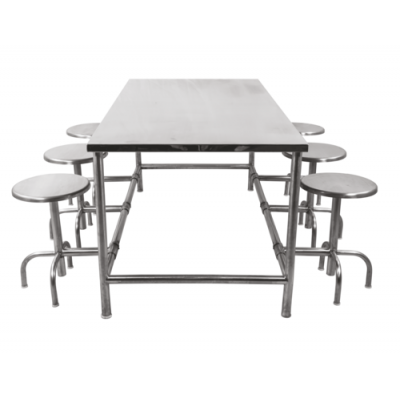 Bàn ghế inox nhà ăn