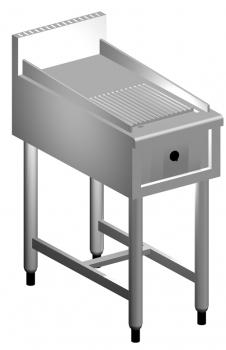 Bếp rán bề mặt nửa phẳng nửa nhám