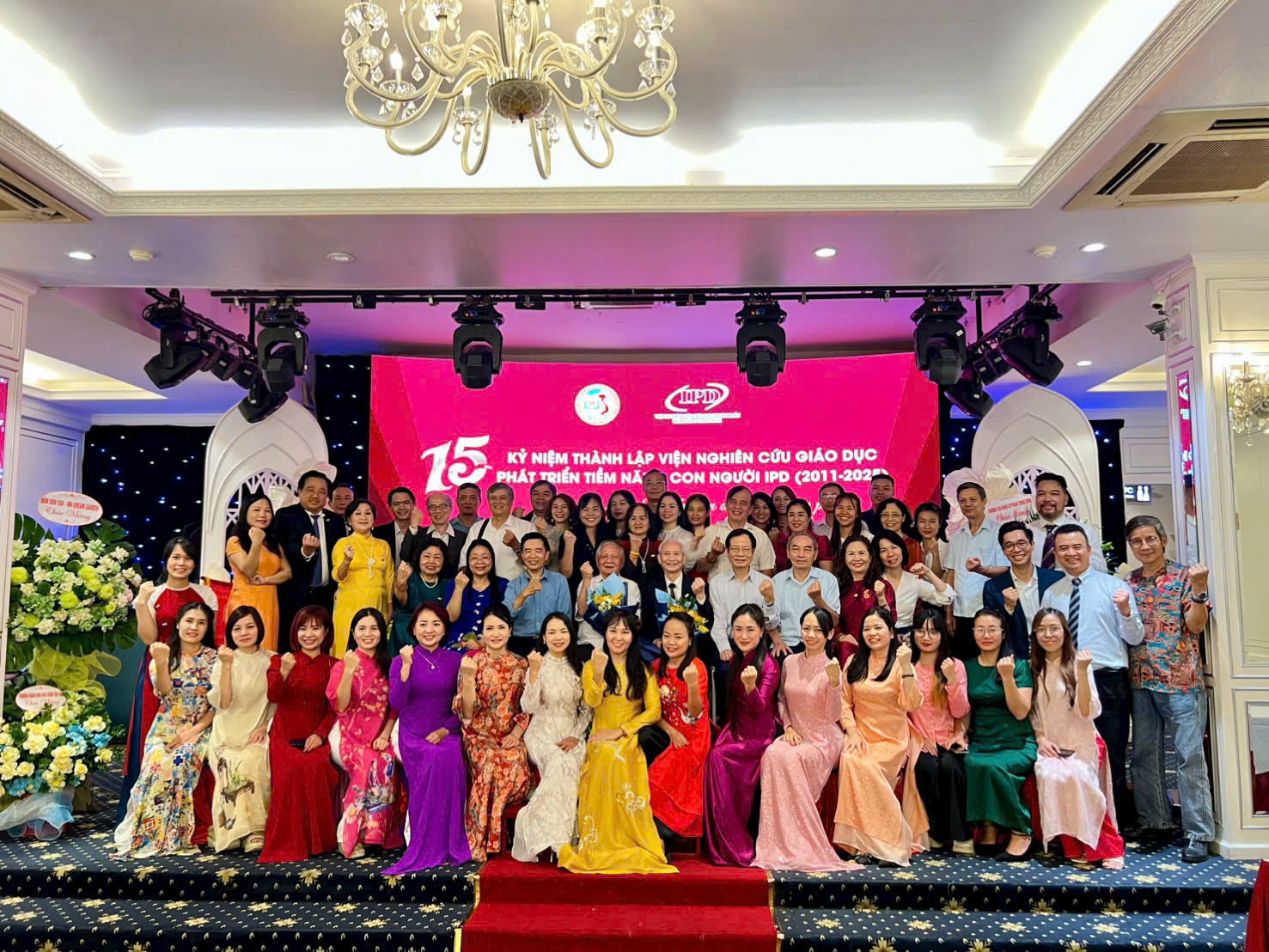 LỄ KỶ NIỆM 15 THÀNH LẬP VIỆN NGHIÊN CỨU GIÁO DỤC PHÁT TRIỂN TIỀM NĂNG CON NGƯỜI IPD (2011-2025) 