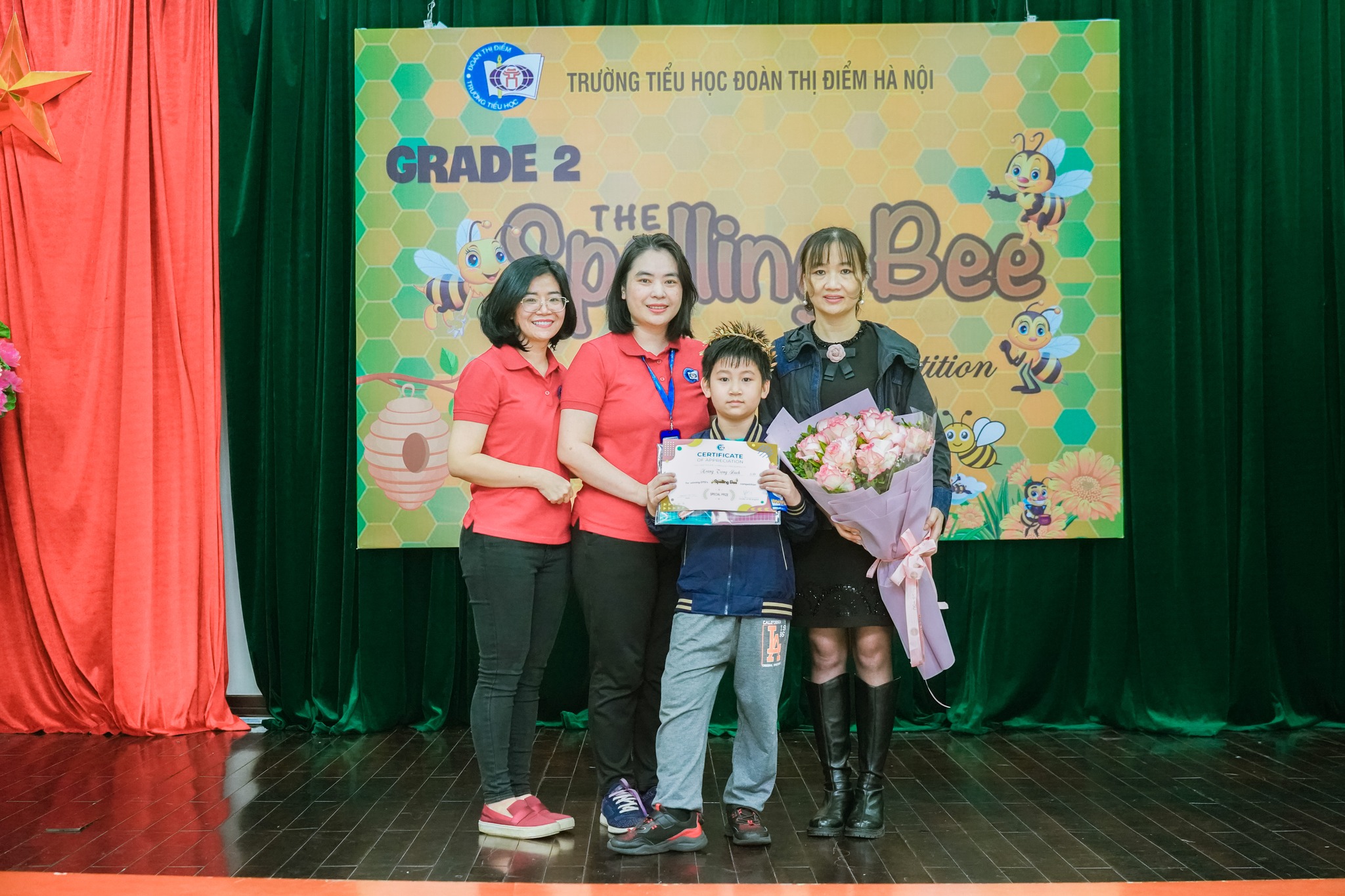 SPELLING BEE - CUỘC THI ĐÁNH VẦN TIẾNG ANH ĐẦY HÀO HỨNG CỦA KHỐI 2  TIỂU HỌC ĐOÀN THỊ ĐIỂM