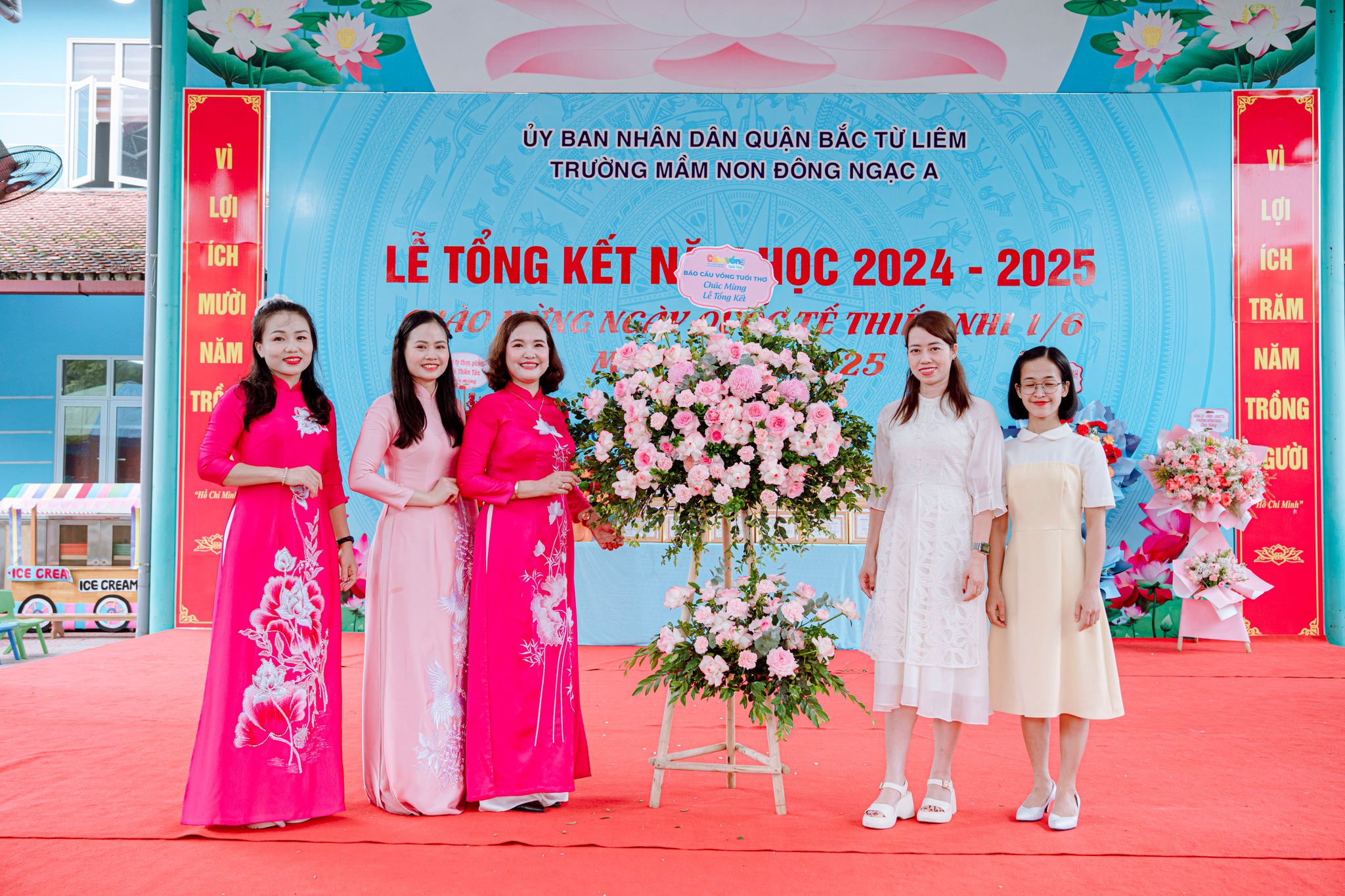 Lễ Tổng Kết Năm Học 2024-2025 và vui Tết Thiếu Nhi 1/6 tại Trường Mầm non Đông Ngạc A