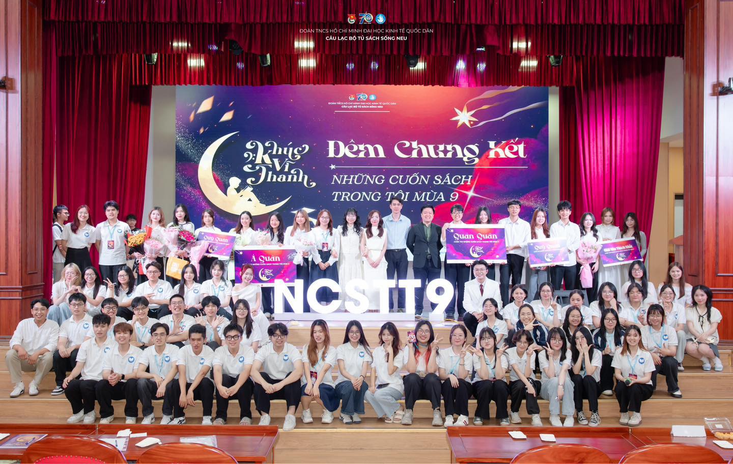 CẦU VỒNG TUỔI THƠ ĐỒNG HÀNH CÙNG CHUNG KẾT "NHỮNG CUỐN SÁCH TRONG TÔI MÙA 9" - ĐẠI HỌC KINH TẾ QUỐC DÂN 