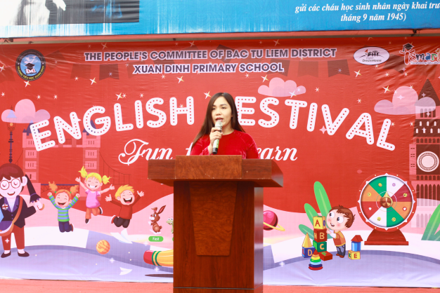 FESTIVAL ENGLISH: LỄ HỘI TIẾNG ANH ĐỈNH CỦA ĐỈNH TẠI TH XUÂN ĐỈNH