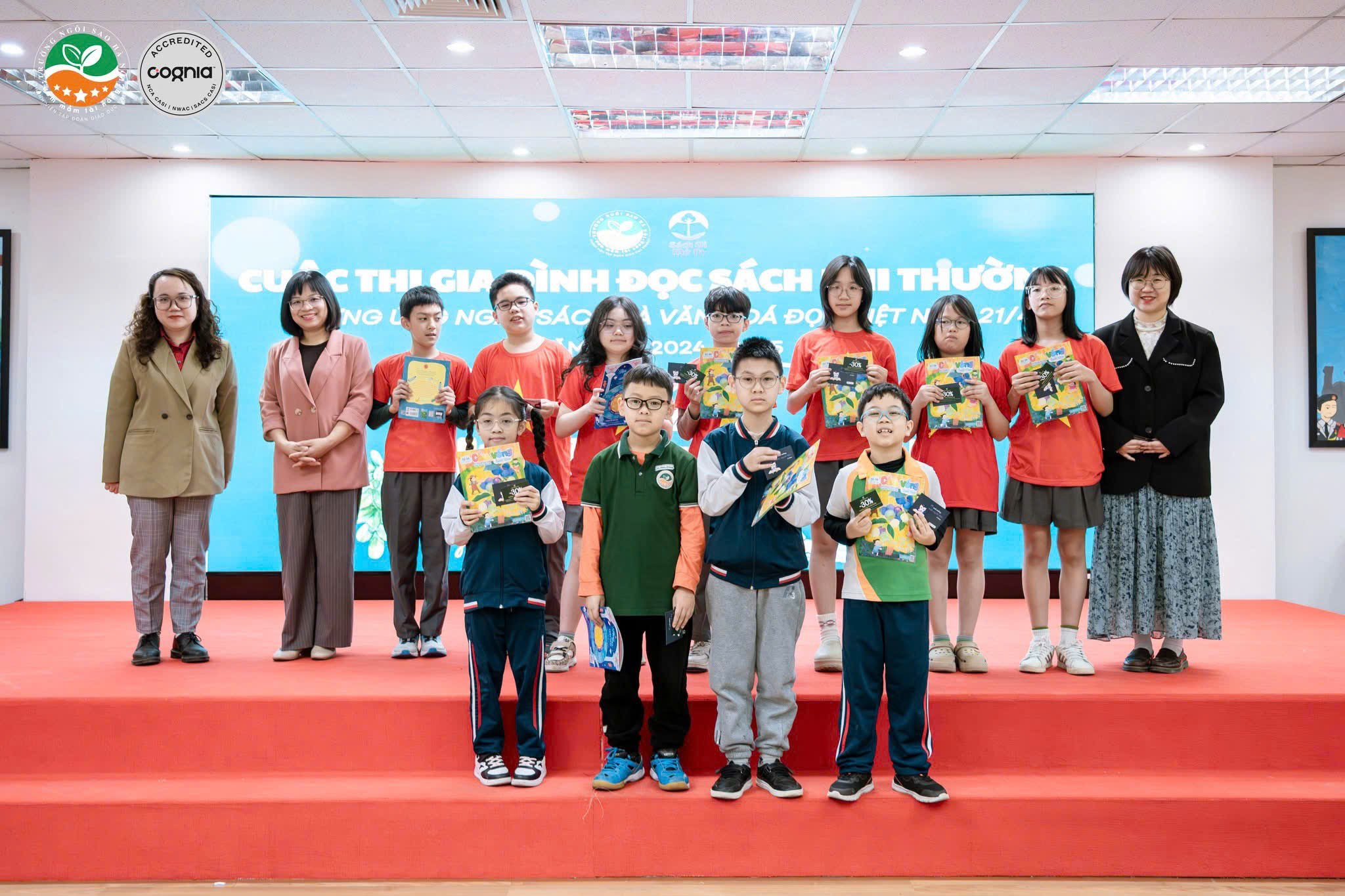SÔI NỔI CHUNG KẾT CUỘC THI “GIA ĐÌNH ĐỌC SÁCH PHI THƯỜNG” - LAN TỎA TÌNH YÊU SÁCH, MỞ RA THẾ GIỚI DIỆU KỲ