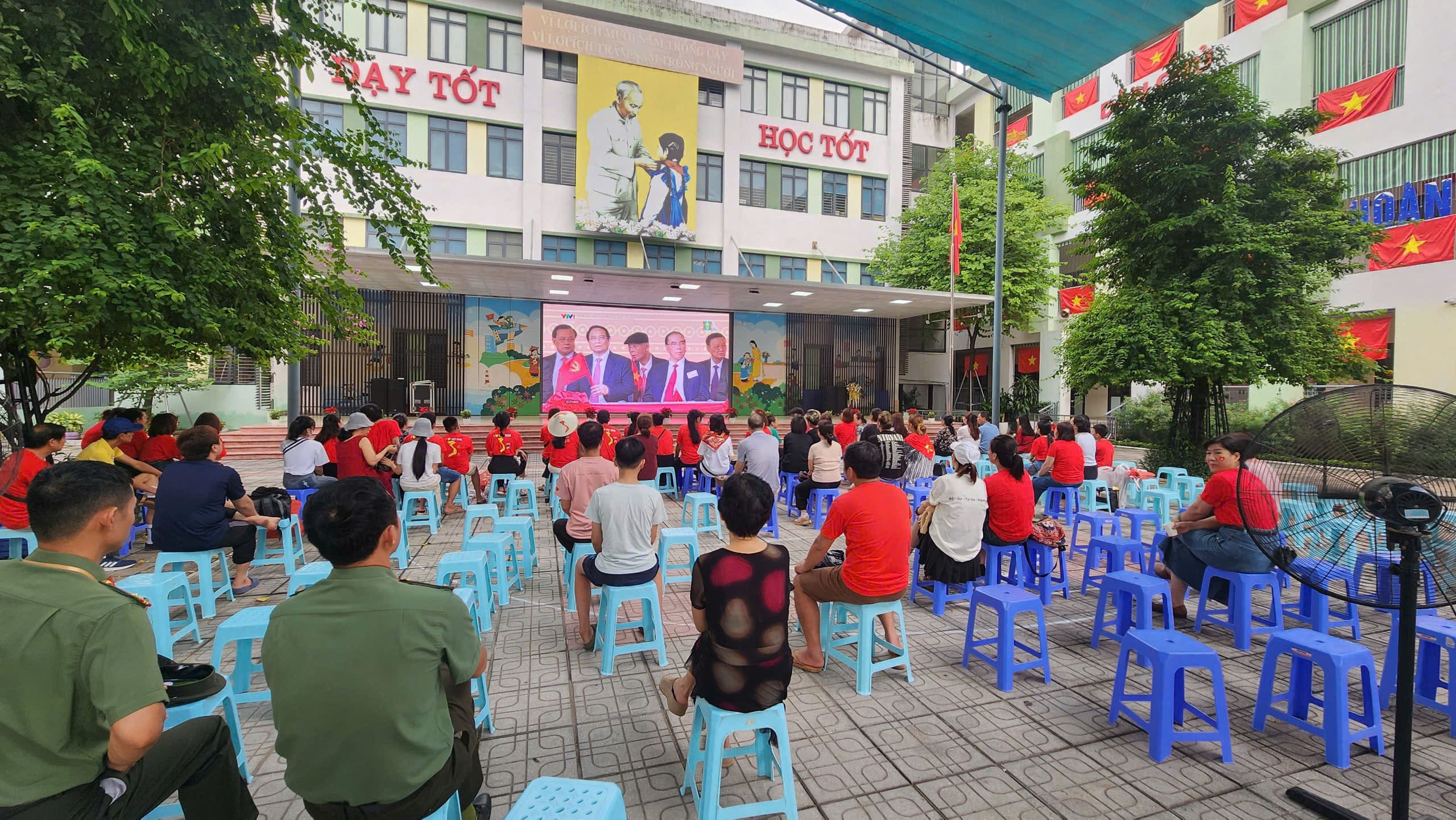 TRƯỜNG TIỂU HỌC HOÀNG DIỆU SẴN SÀNG CÙNG DÂN TỘC HÂN HOAN CHÀO ĐÓN ĐẠI LỄ QUỐC KHÁNH
