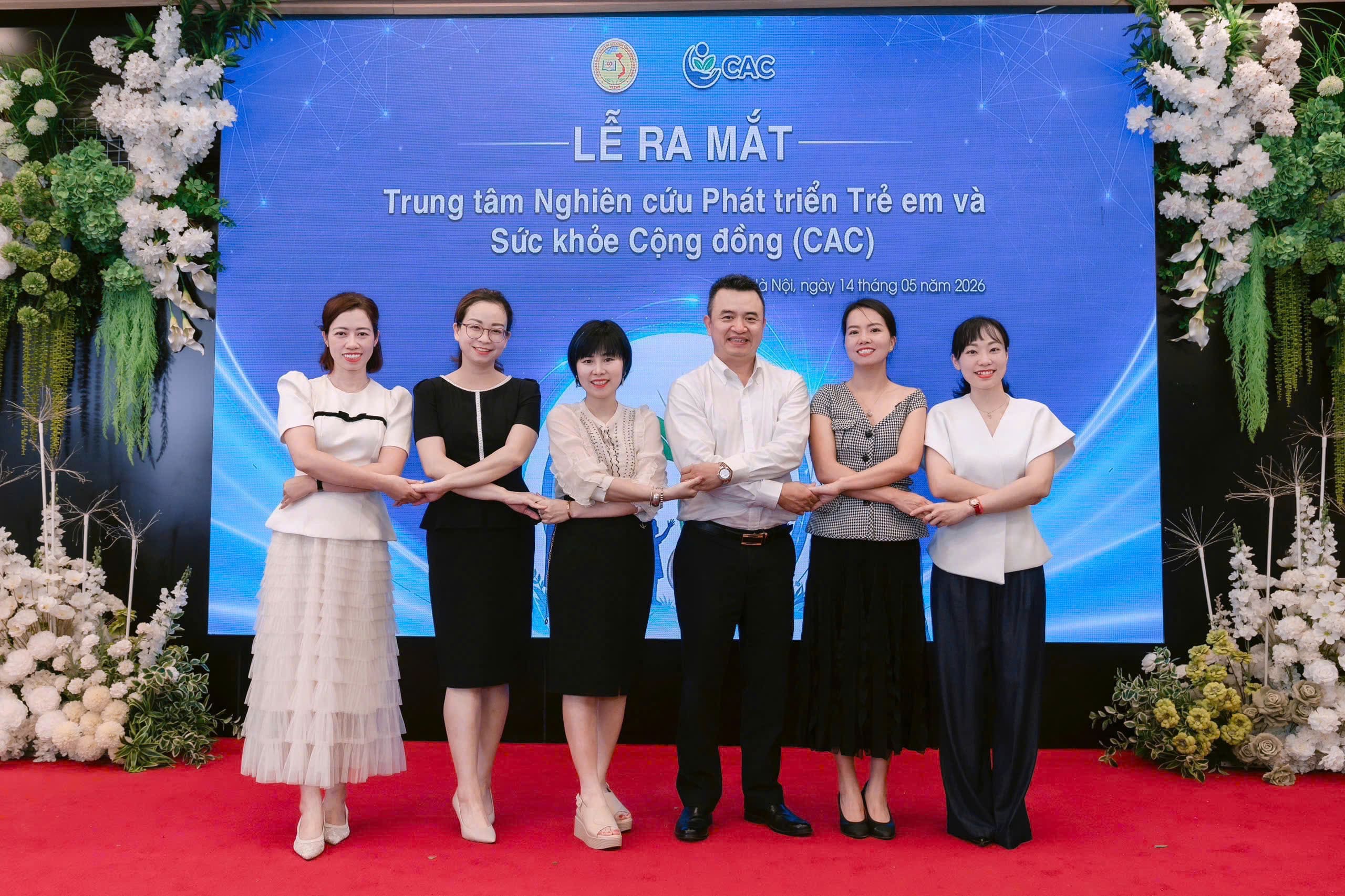 Lễ ra mắt Trung tâm Nghiên cứu Phát triển Trẻ em và Sức khỏe Cộng đồng (CAC)