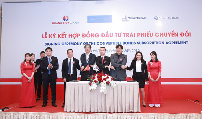 Shinhan Bank, CoreTrend (Hàn Quốc) rót 1.200 tỷ vào Tài chính Hoàng Huy (TCH)