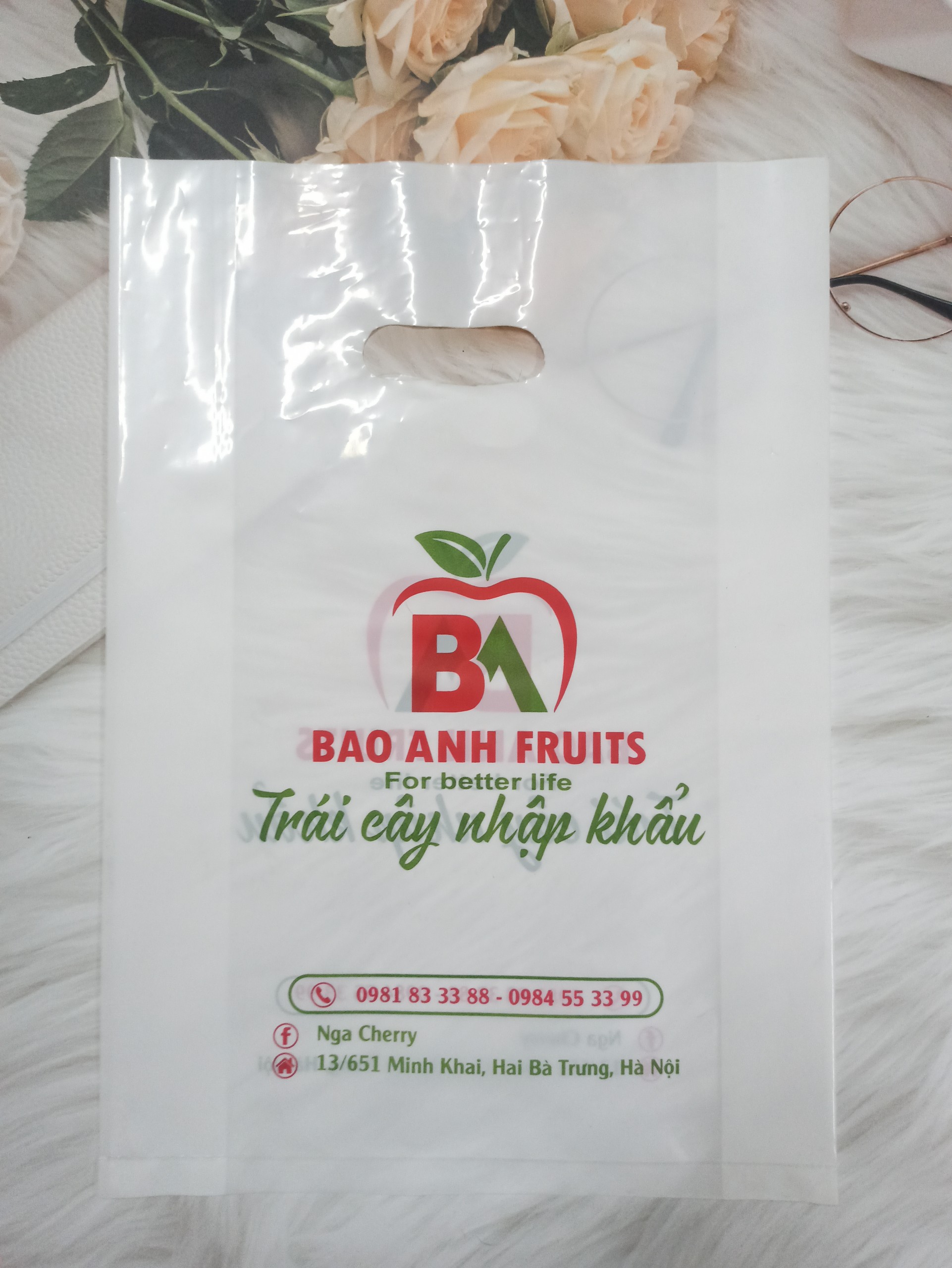 Túi nilon ( PE ) đục lỗ 20x30cm