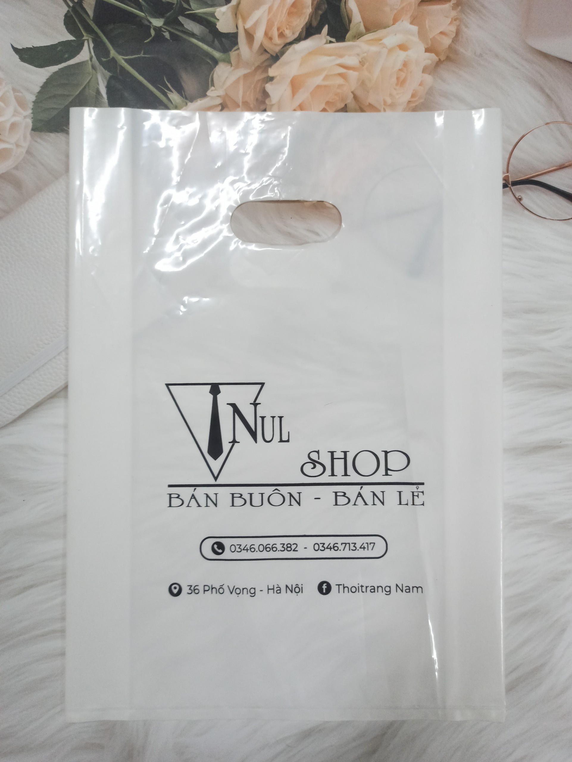 Túi nilon ( PE ) đục lỗ 35x50cm