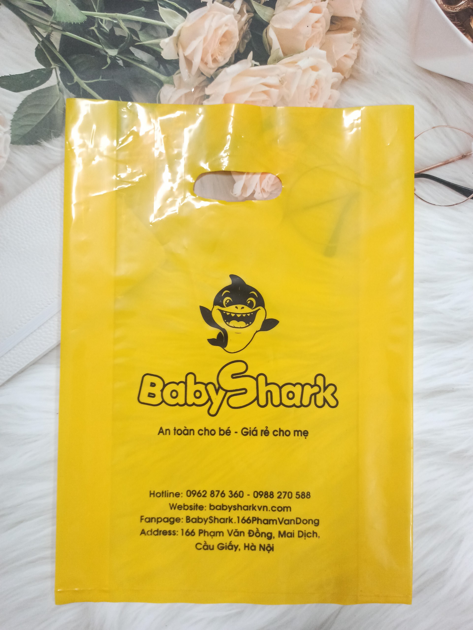 Túi nilon ( PE ) đục lỗ 25x35cm