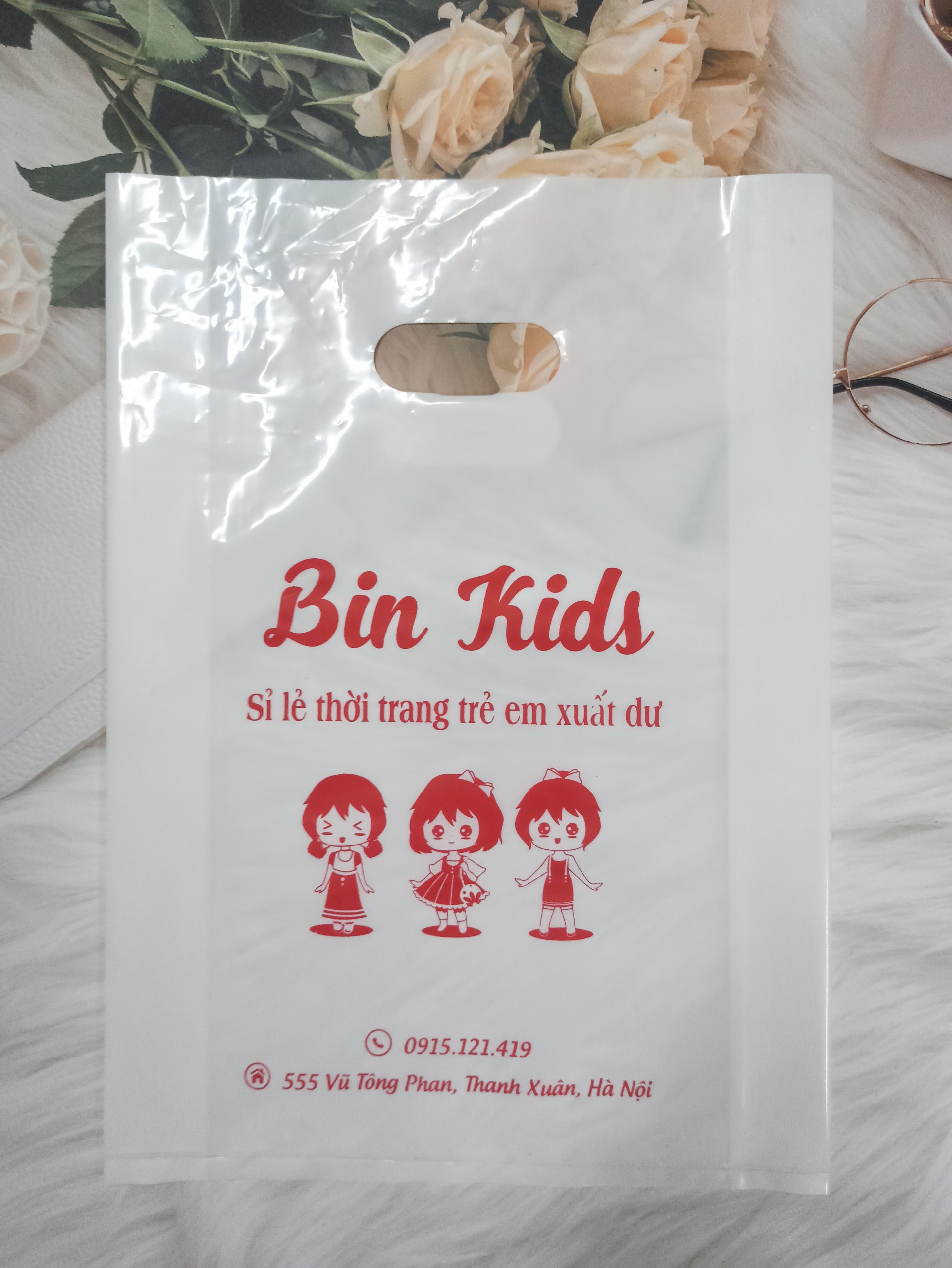 Túi nilon ( PE ) đục lỗ 20x30cm