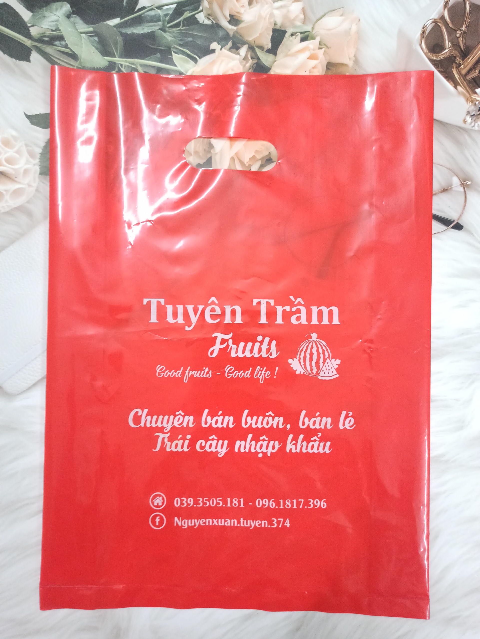 Túi nilon ( PE ) đục lỗ 40x60cm