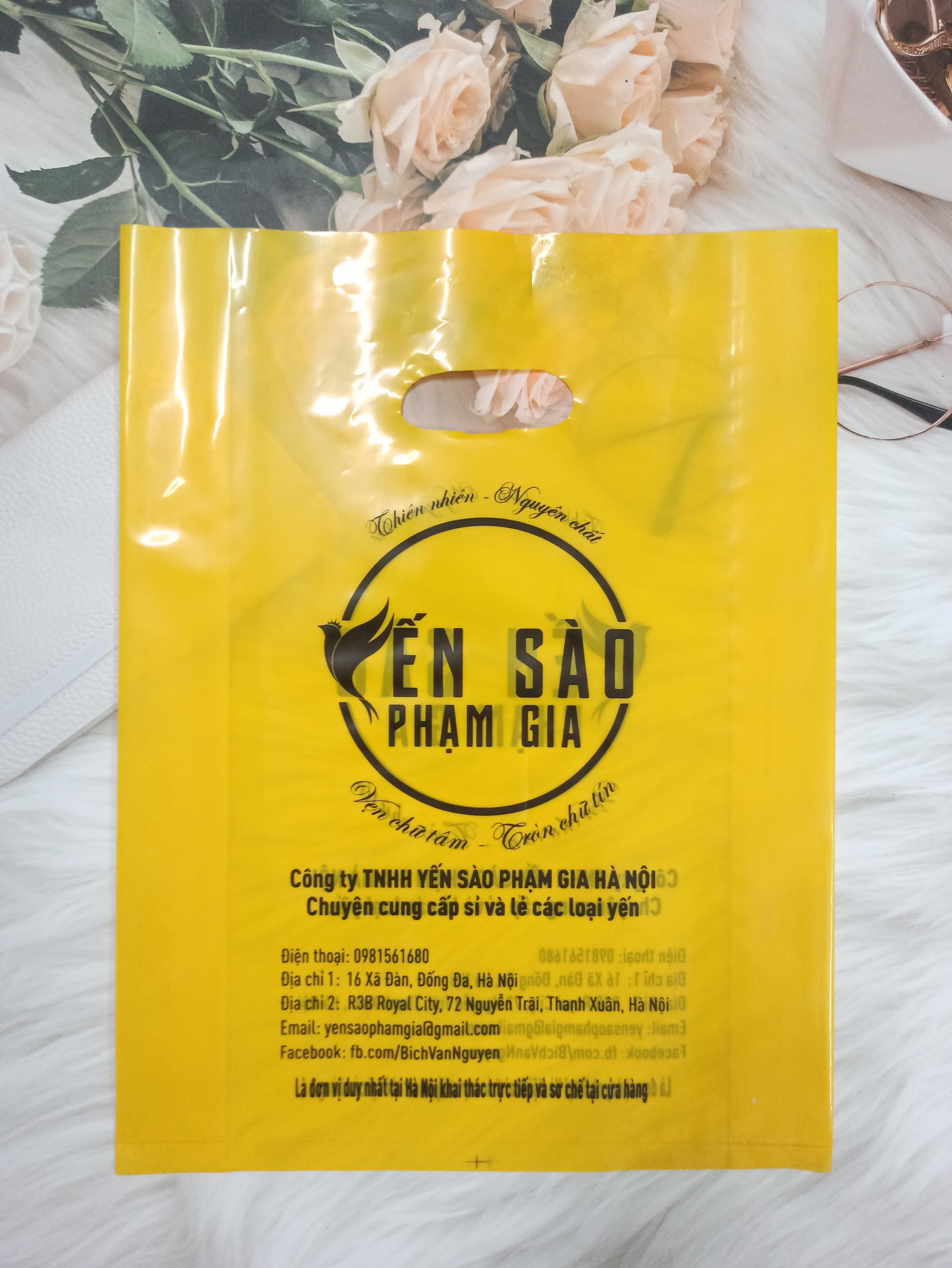 Túi nilon ( PE ) đục lỗ 25x35cm