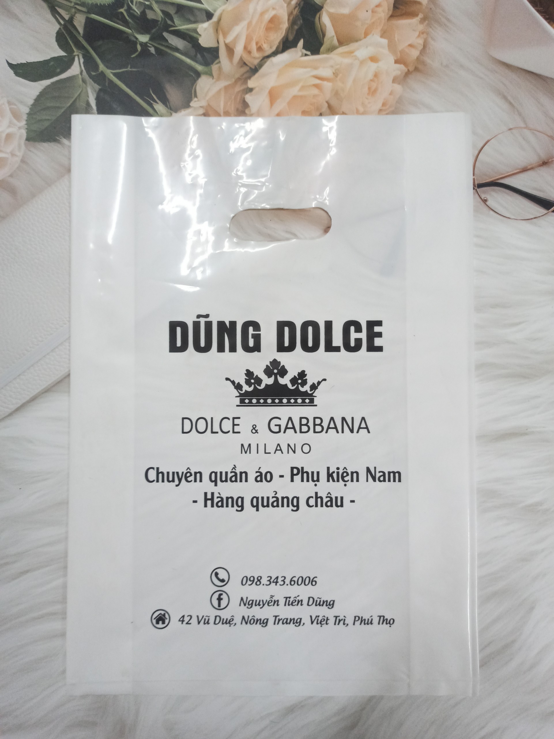 Túi nilon ( PE ) đục lỗ 20x30cm