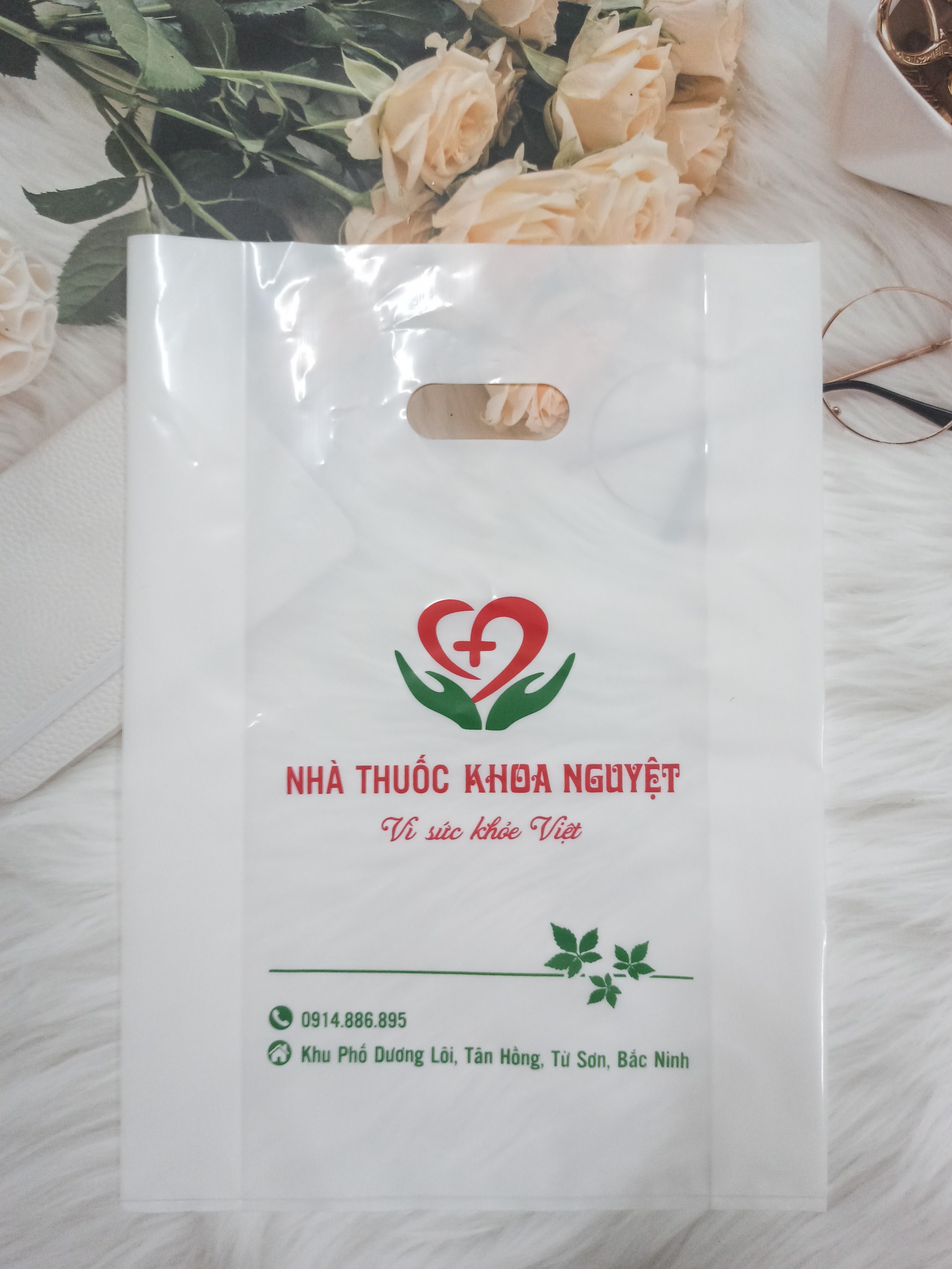 Túi nilon ( PE ) đục lỗ 35x50cm