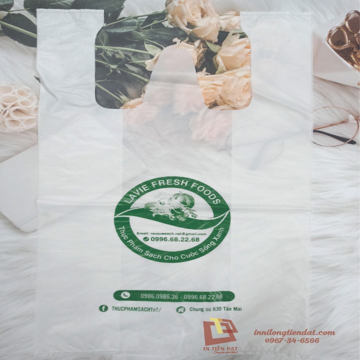 In túi nilon siêu thị