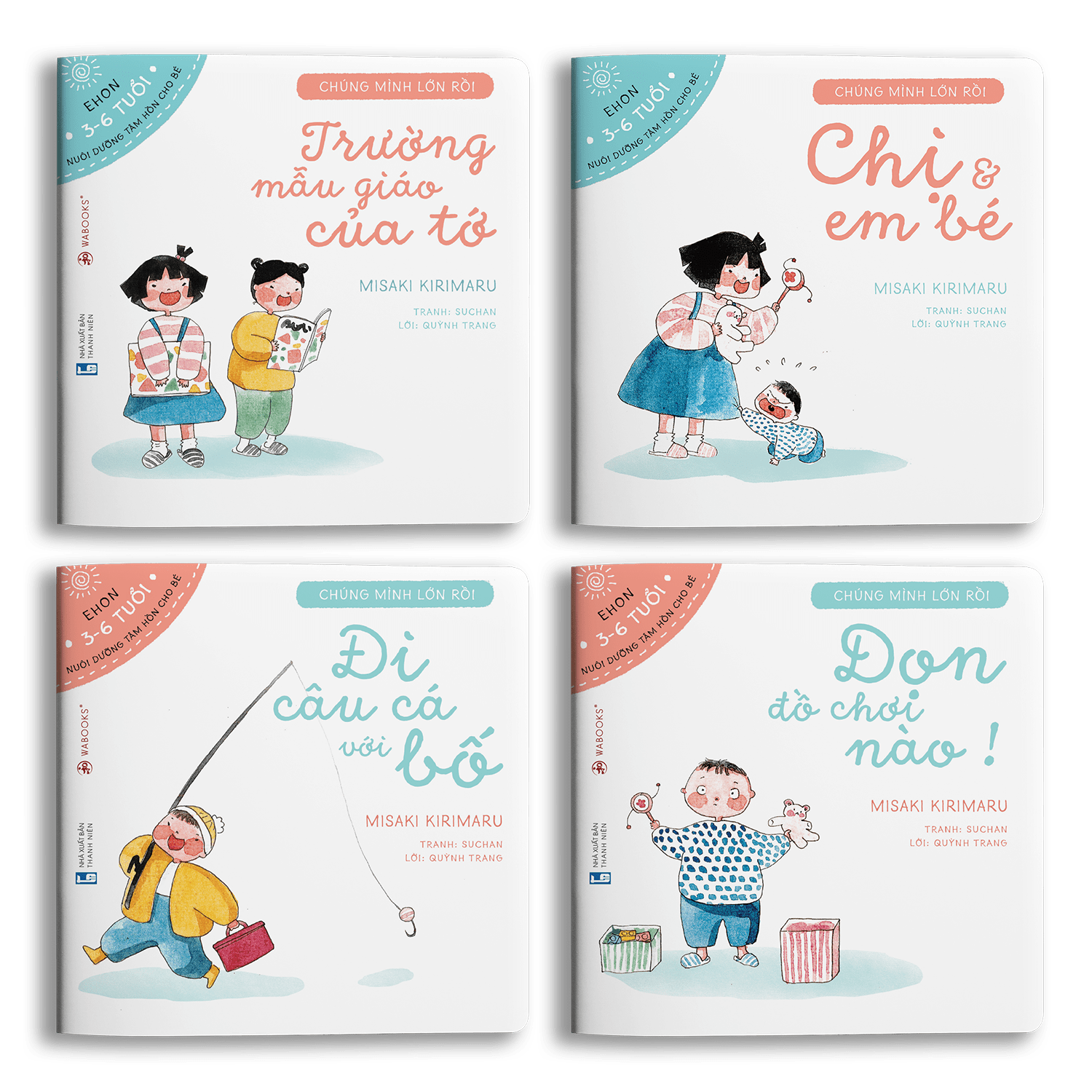 Bộ sách 4 cuốn - Chúng mình lớn rồi