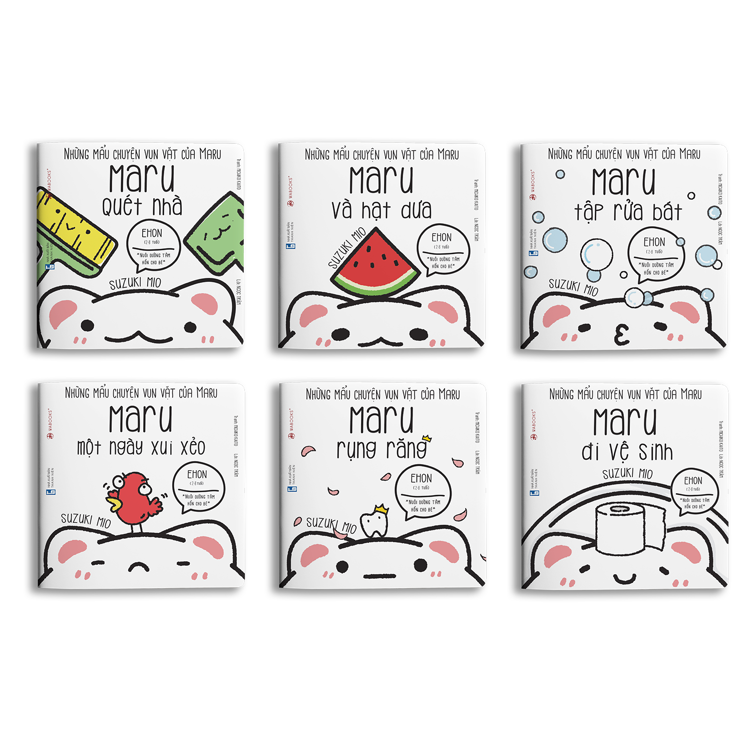 Bộ sách 6 cuốn - Những Mẩu Chuyện Vụn Vặt Của Maru