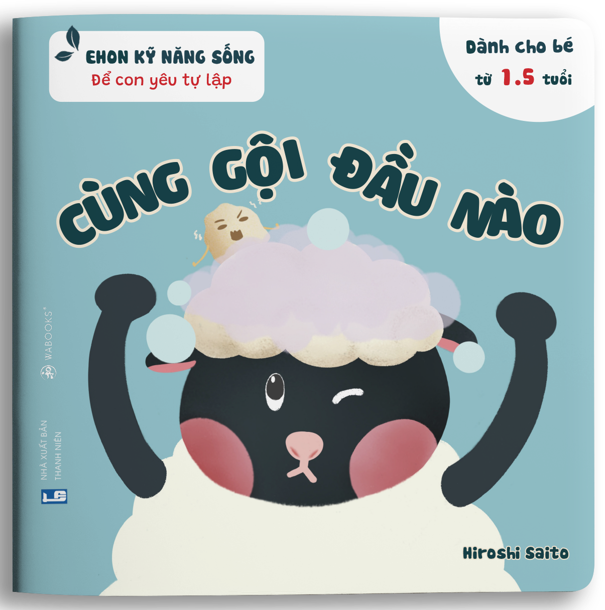 Để con yêu tự lập - Cùng gội đầu nào