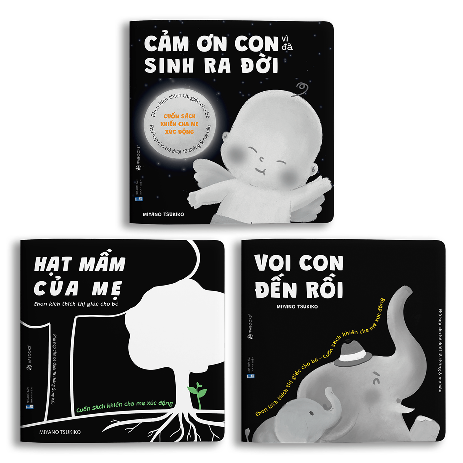 Bộ sách 3 cuốn - Cảm ơn con