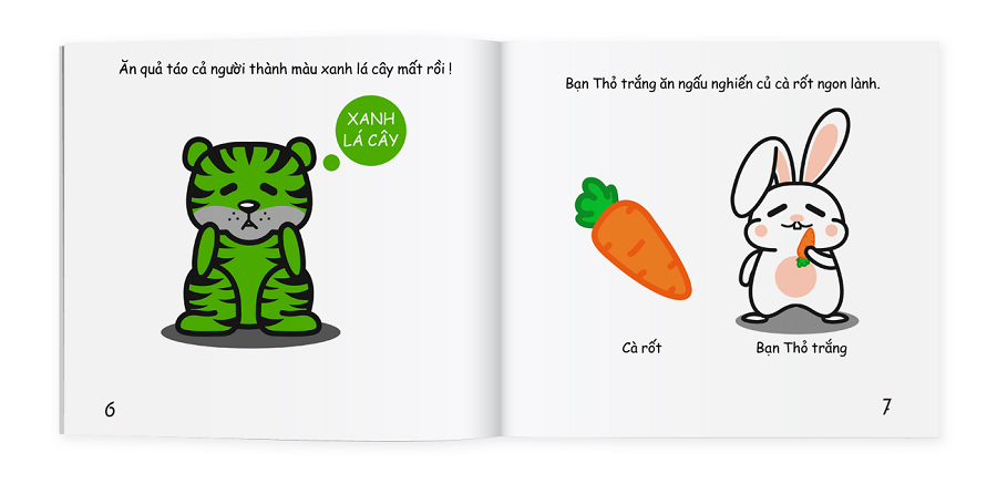 Ehon Màu sắc: Bữa tiệc sắc màu của thú trắng | WABOOKS - CHUYÊN GIA SÁCH EHON Ehon Màu Sắc: Bữa Tiệc Sắc Màu Của Thú Trắng | Wabooks - Chuyên Gia Sách Ehon