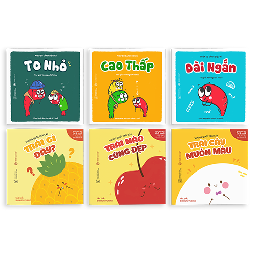 Combo 6 cuốn: Bộ Phép so sánh diệu kỳ + Bộ Vương quốc trái cây