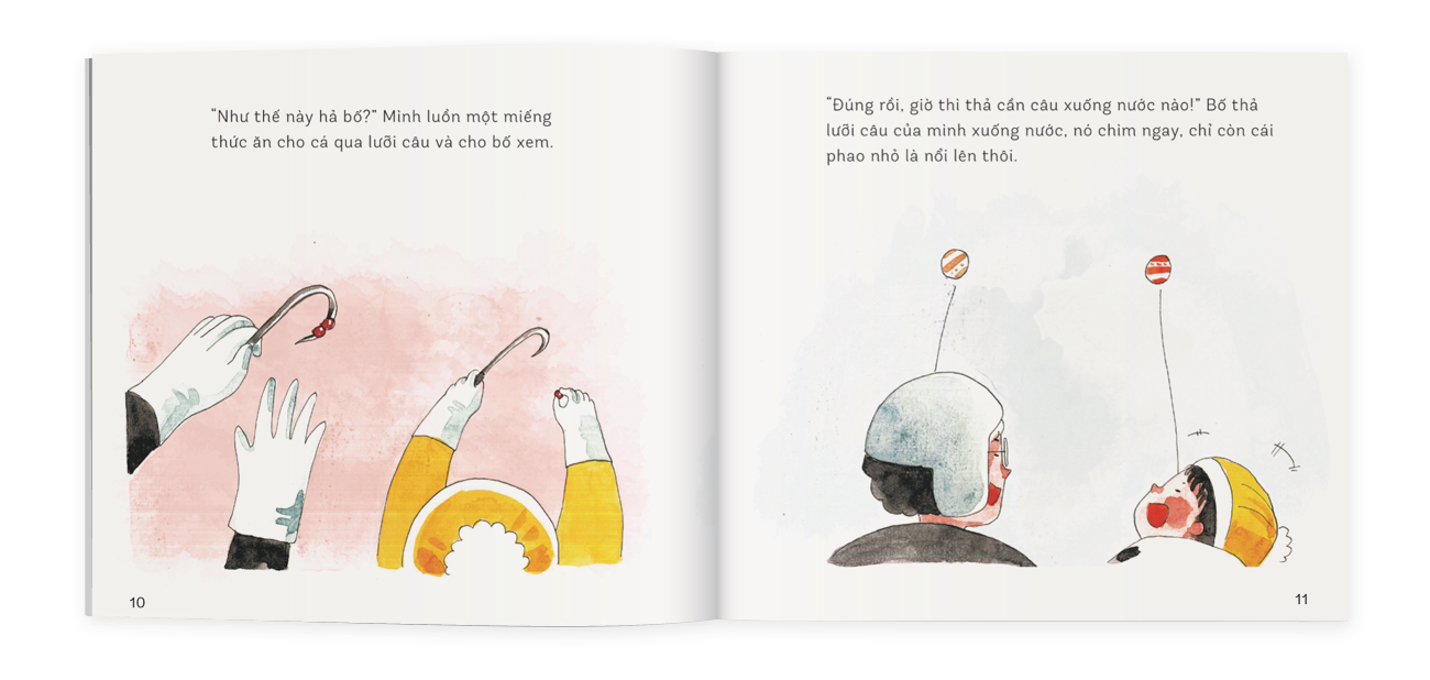 Ehon Chúng mình lớn rồi: Đi câu cá với bố