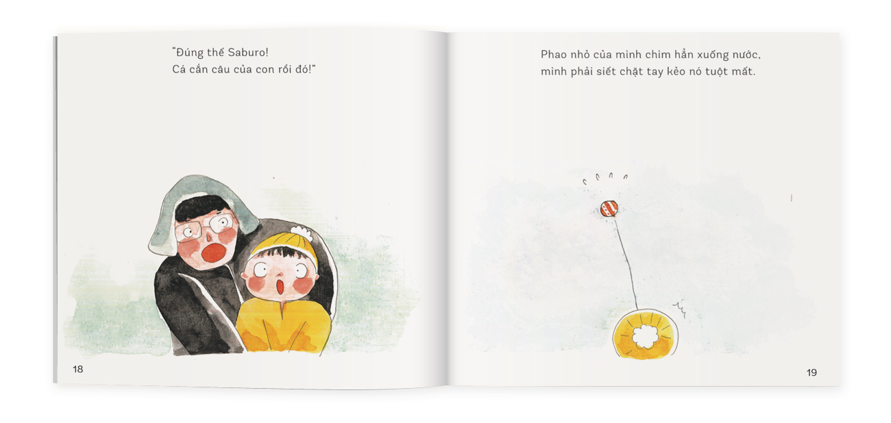 Ehon Chúng mình lớn rồi: Đi câu cá với bố