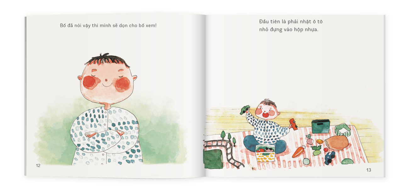 Ehon Chúng mình lớn rồi: Dọn đồ chơi nào!