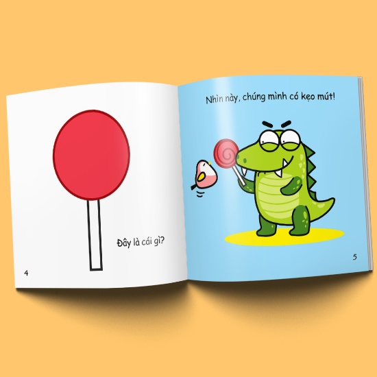 Ehon Hình khối: Ghép hình cùng Ryo và Kaku