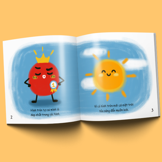 Ehon Hình khối: Có phải hình tròn là đẹp nhất