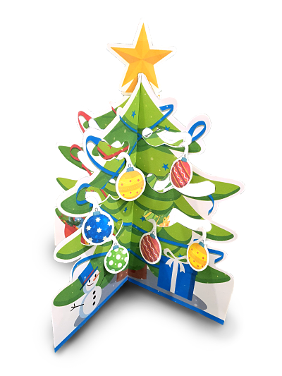 Đồ chơi trí tuệ - Cây thông của ai đẹp nhất - Giúp bé nhận biết màu sắc, hình khối - Lứa tuổi 1- 10