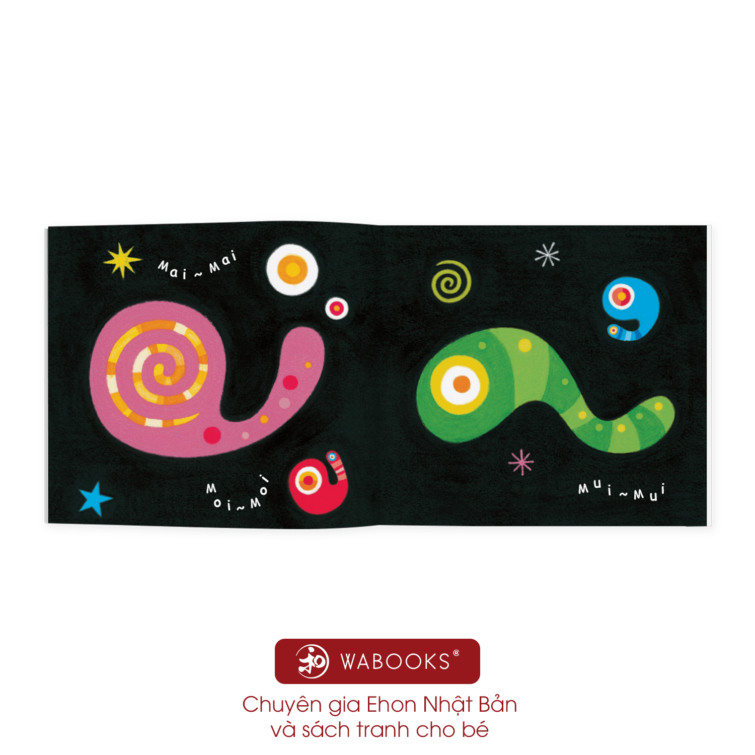 Combo 9 cuốn Moi moi Âm thanh Buồn ngủ - Cho bé 0 - 2 tuổi