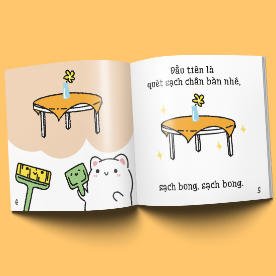 Ehon Maru: Maru quét nhà