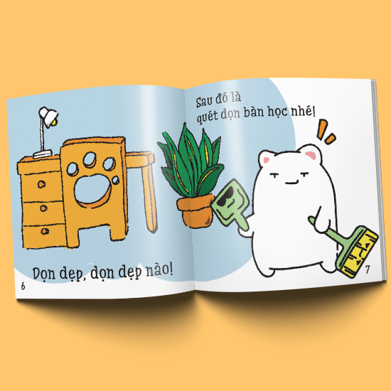 Ehon Maru: Maru quét nhà