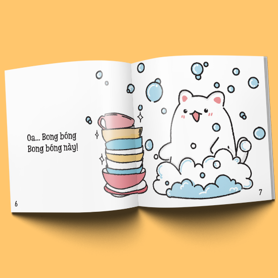 Ehon Maru: Maru rửa bát