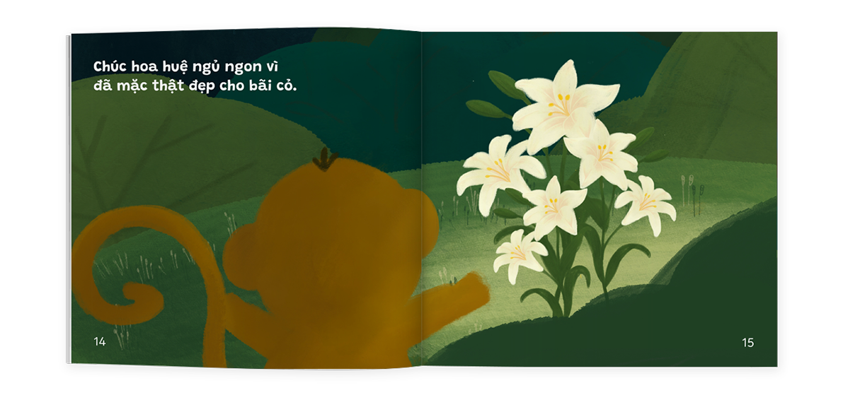 Ehon Buồn ngủ: Rừng ơi ngủ ngon