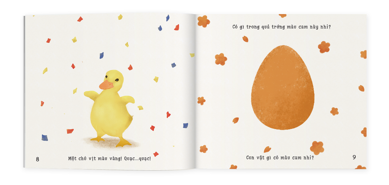 Ehon Màu sắc: Có gì trong quả trứng