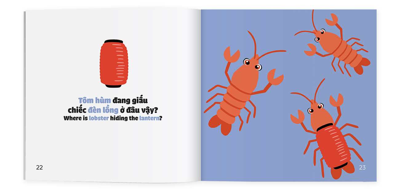 Combo Đèn lồng gỗ Trung thu và 9 cuốn sách Ehon giúp bé Học Nói